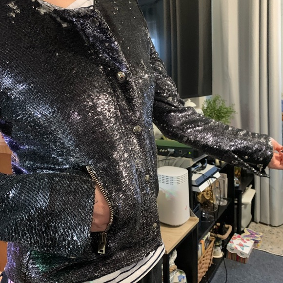 SOLD***IRO sequin blazer - Picture 5 of 13